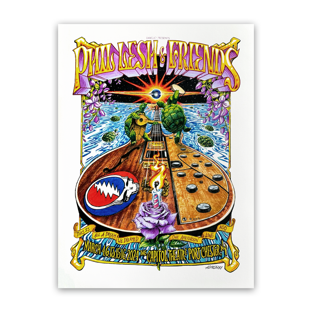 Phil Lesh & Friends Poster by AJ Masthay | March 2024
